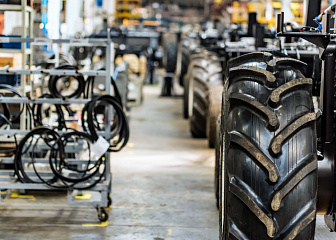 Сборщик безбандажных шин